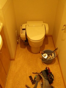 TOTO タンク式トイレGG3にお取替え！